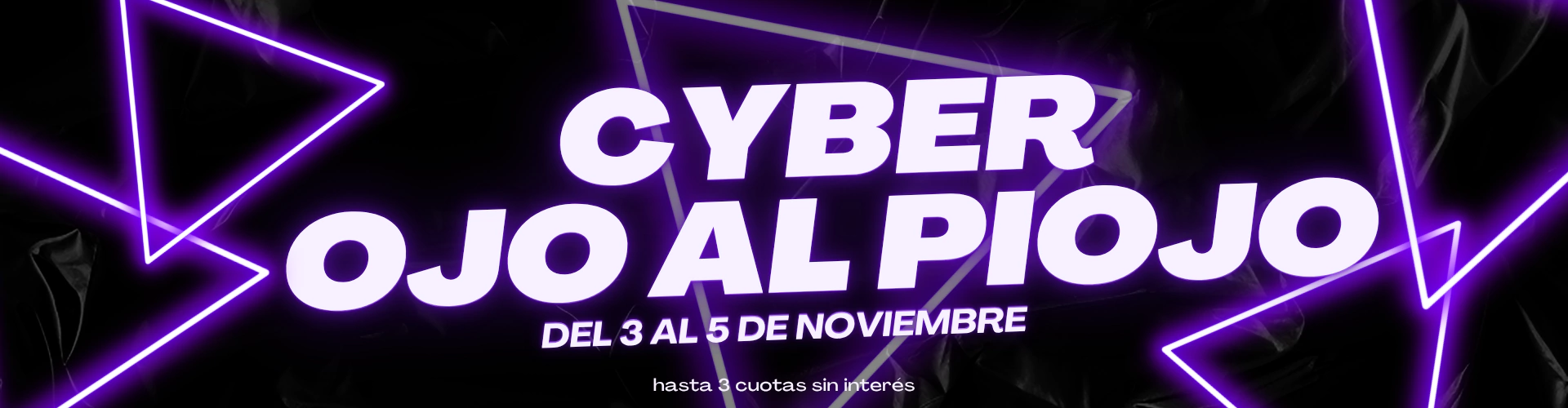 Banner de la categoría CYBER OJO AL PIOJO