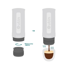 Extraer espresso doble
