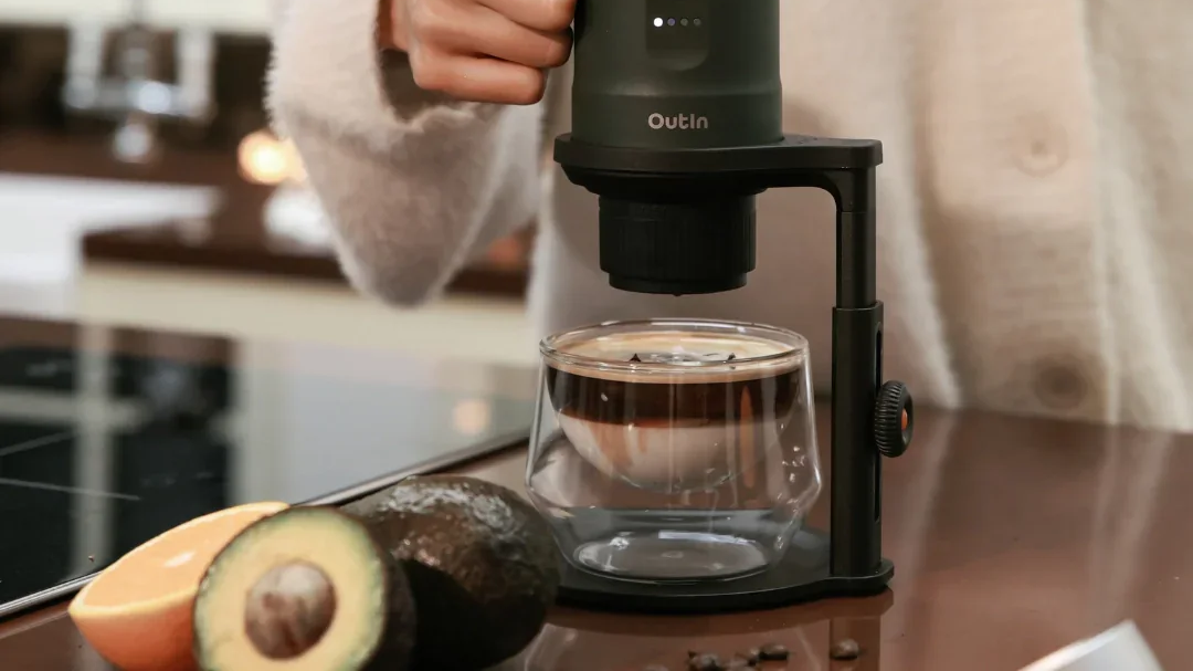 Soporte para organizar cafetera Outin Nano