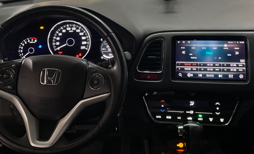 Controles do volante Honda funcionando perfeitamente.