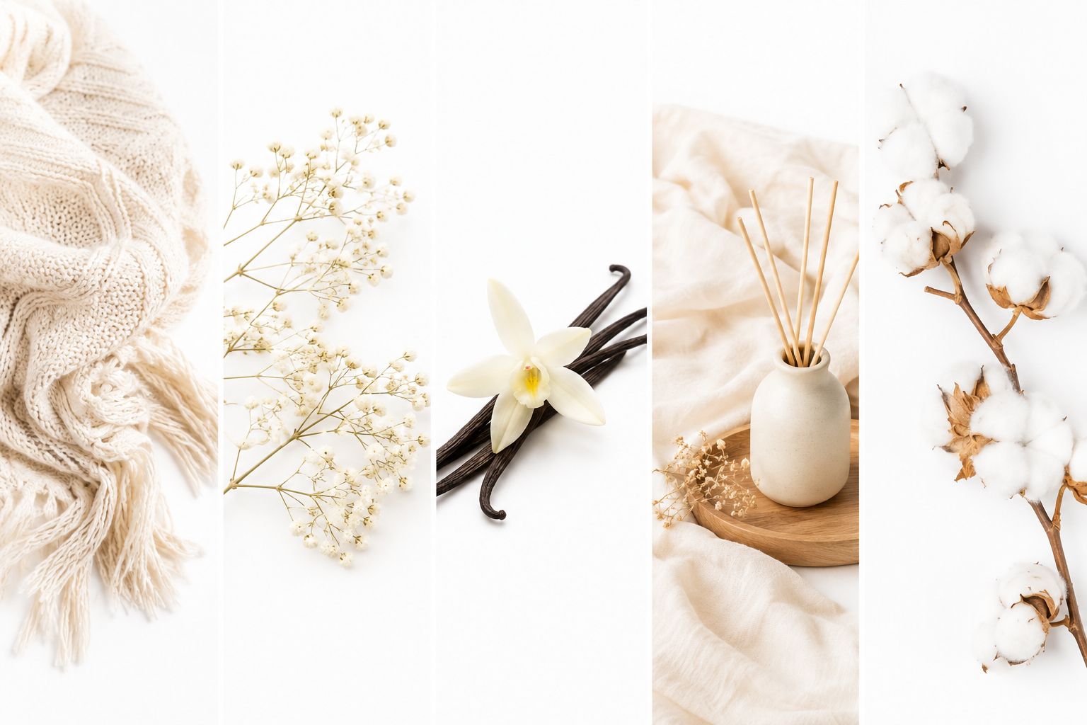 Aconchegantes Vanilla • Cereja e Avelã • Bamboo Dreams