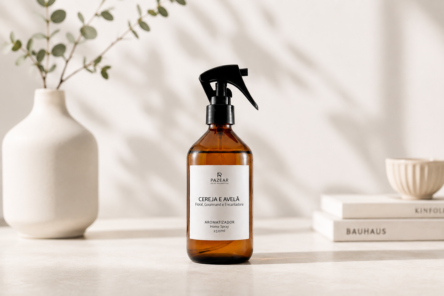 Home Spray Velas Pazear Cereja e Avelã