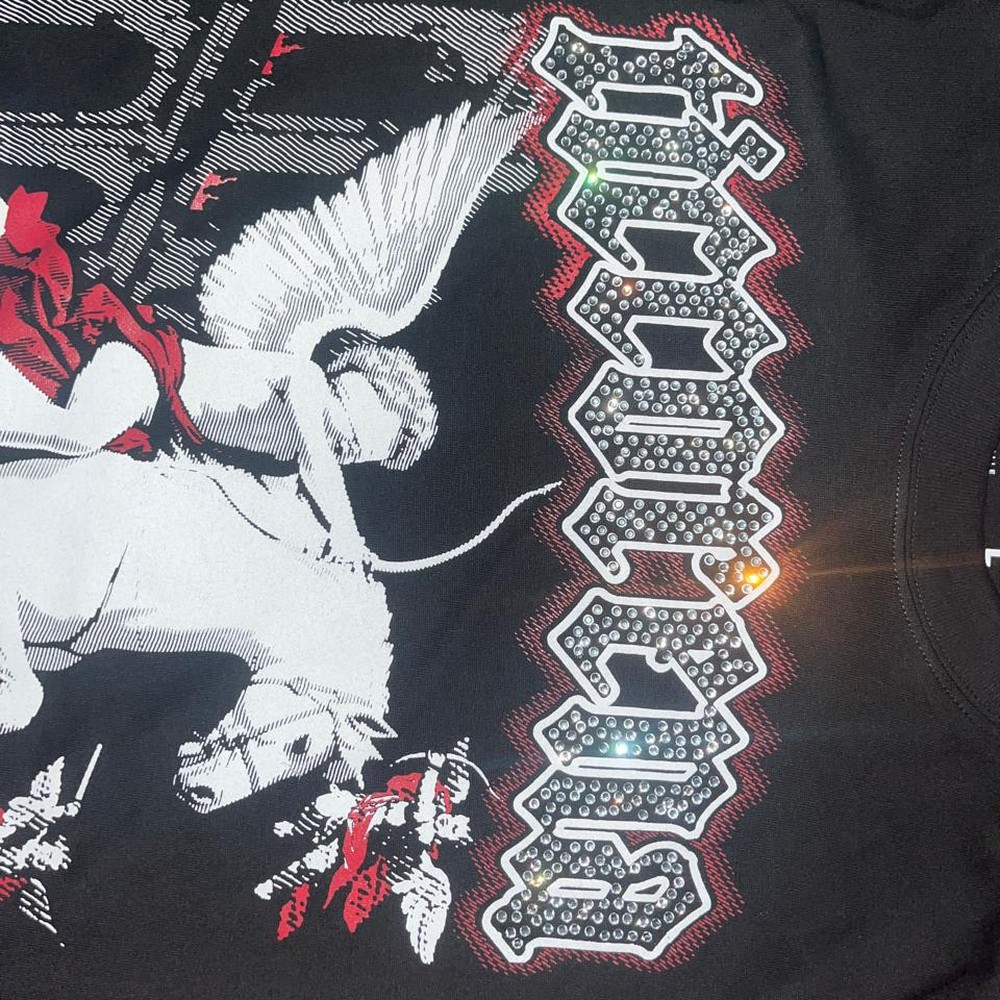Detalle del strass de la Warrior brillando, foto de Gero
