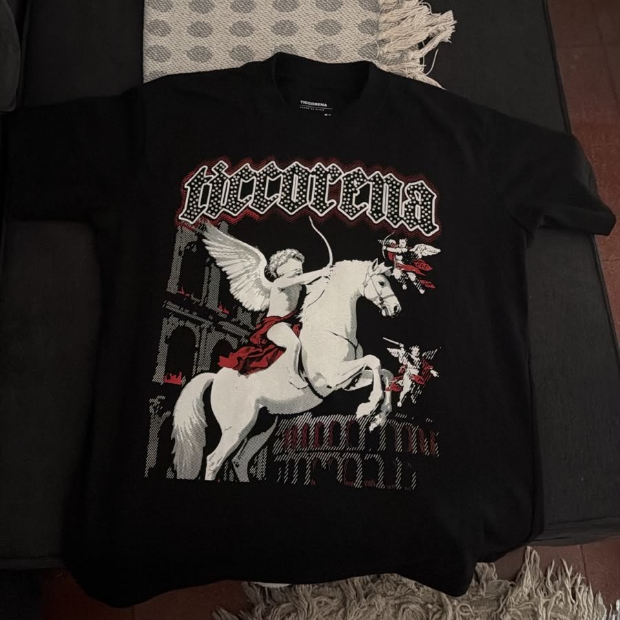 Remera TCRN Warrior, foto de Mateo