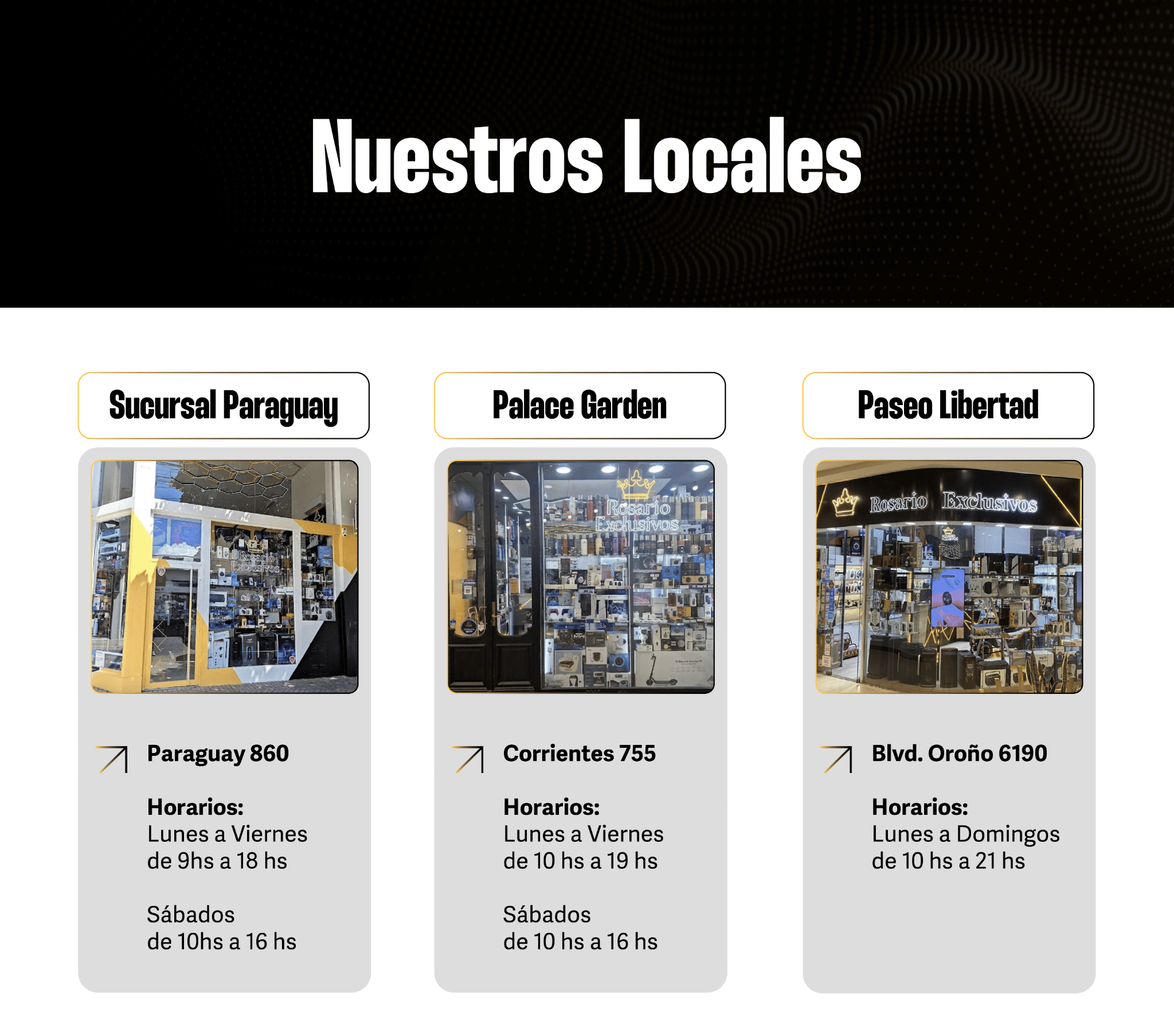 Nuestros Locales