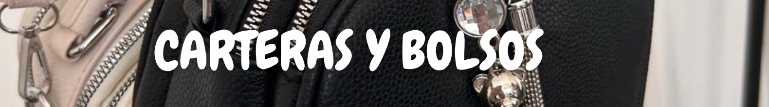 Banner de la categoría CARTERAS Y BOLSOS no