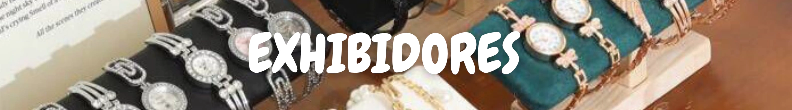 Banner de la categoría EXHIBIDORES DE JOYAS