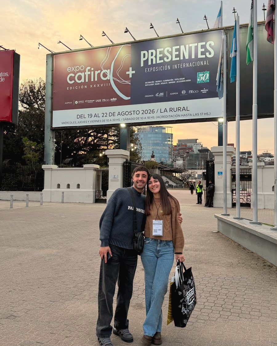 Belén y Hernán en Expo Cafira 2026