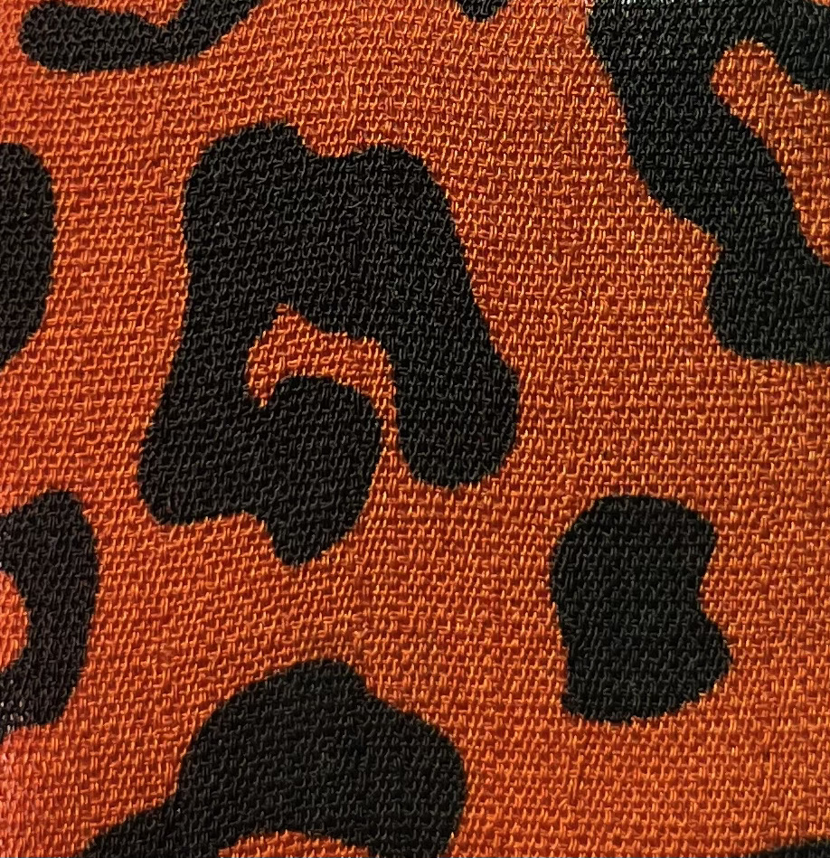 100% poliéster estampado