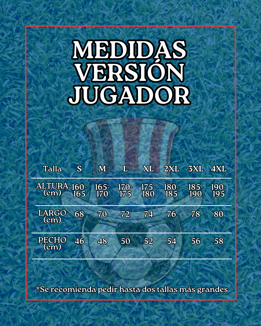 camisetas versión jugador
