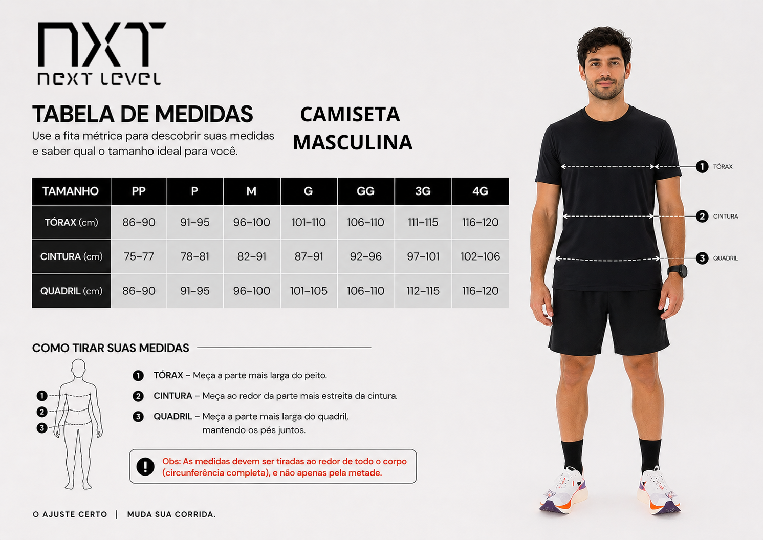Tabela de Medida 