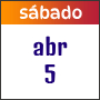 5 de abril