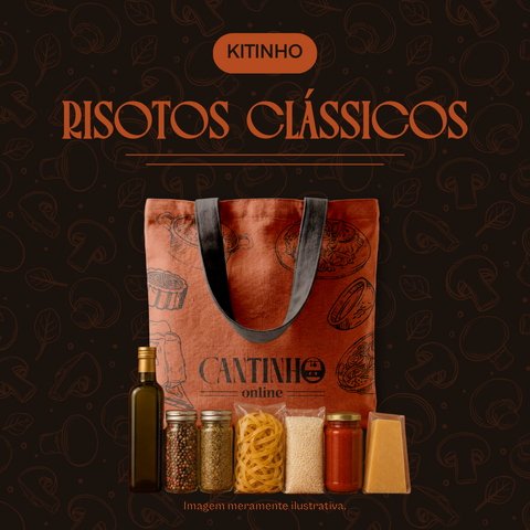 Risotos Clássicos — Kitinho de Ingredientes com Aula Online