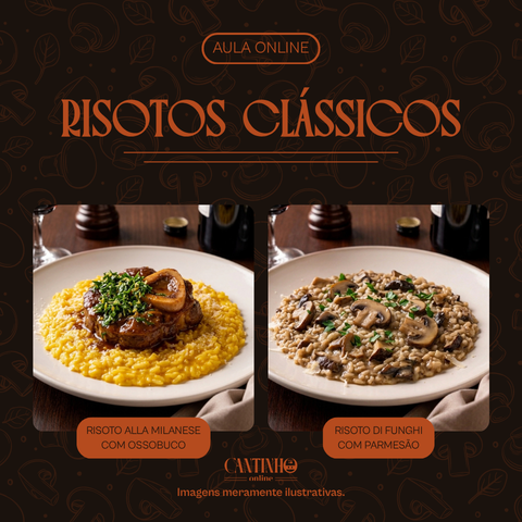 Risotos Clássicos — Aula Online