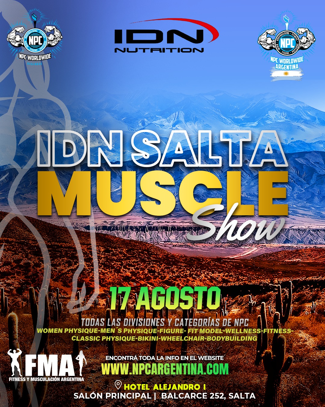 SALTA MUSCLESHOW 2025
