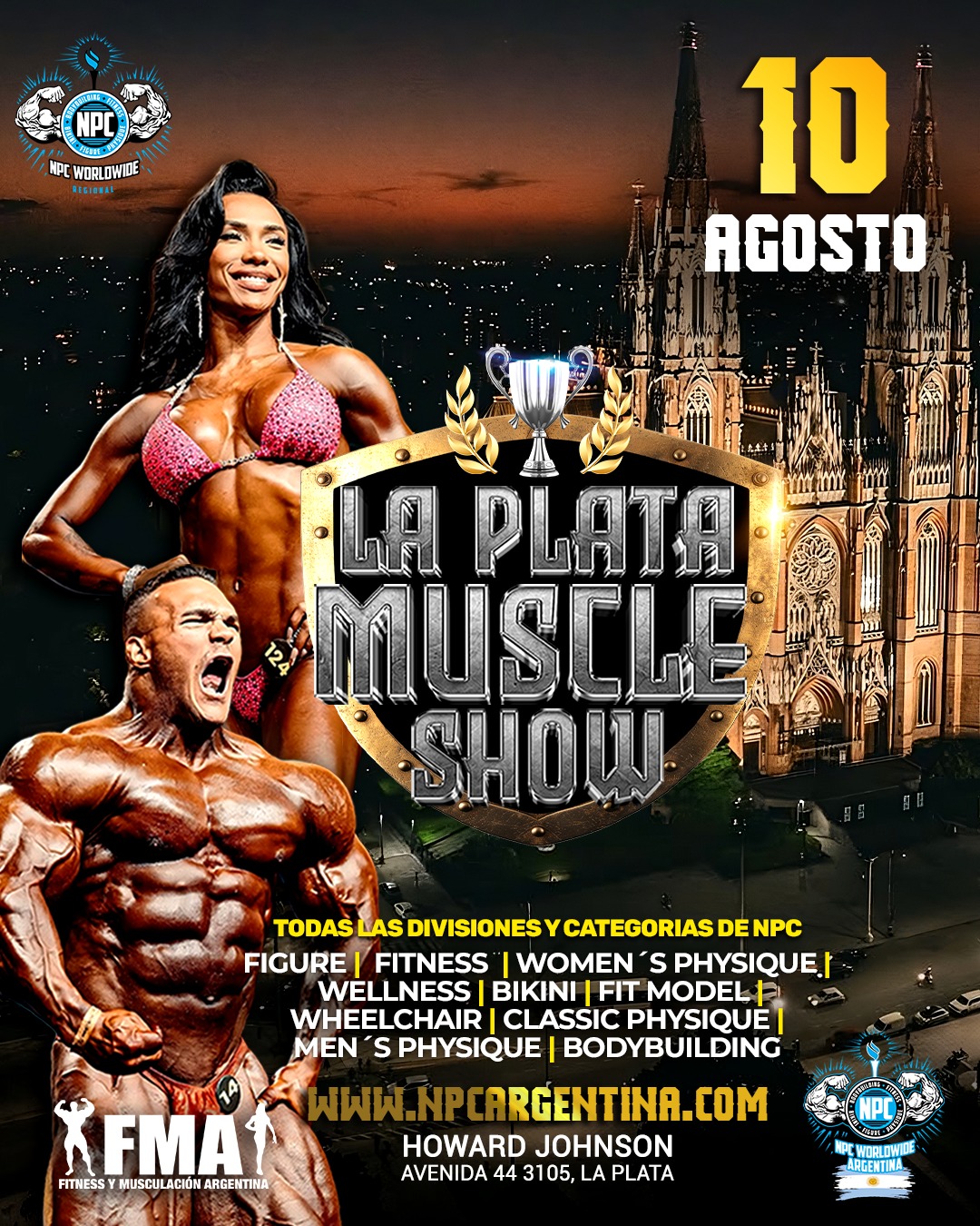 LA PLATA MUSCLESHOW 2025