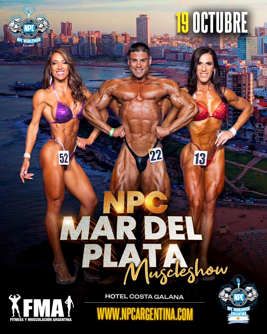 NPC MAR DEL PLATA MUSCLESHOW 2025