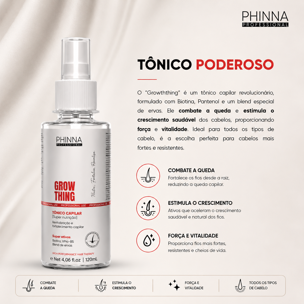 Kit Growthing: Nutrição e Fortalecimento Capilar