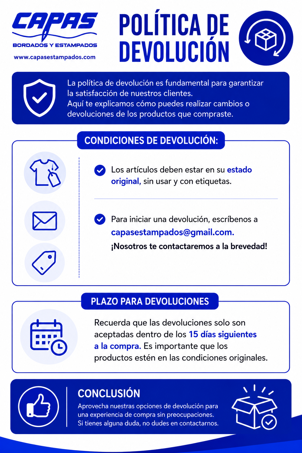 Politica de Devolucion
