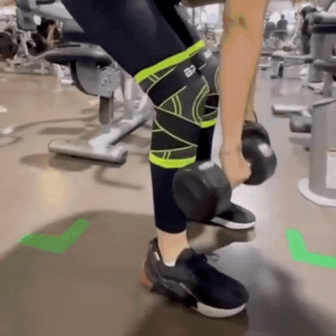 Rodillera elástica ortopédica para deportistas