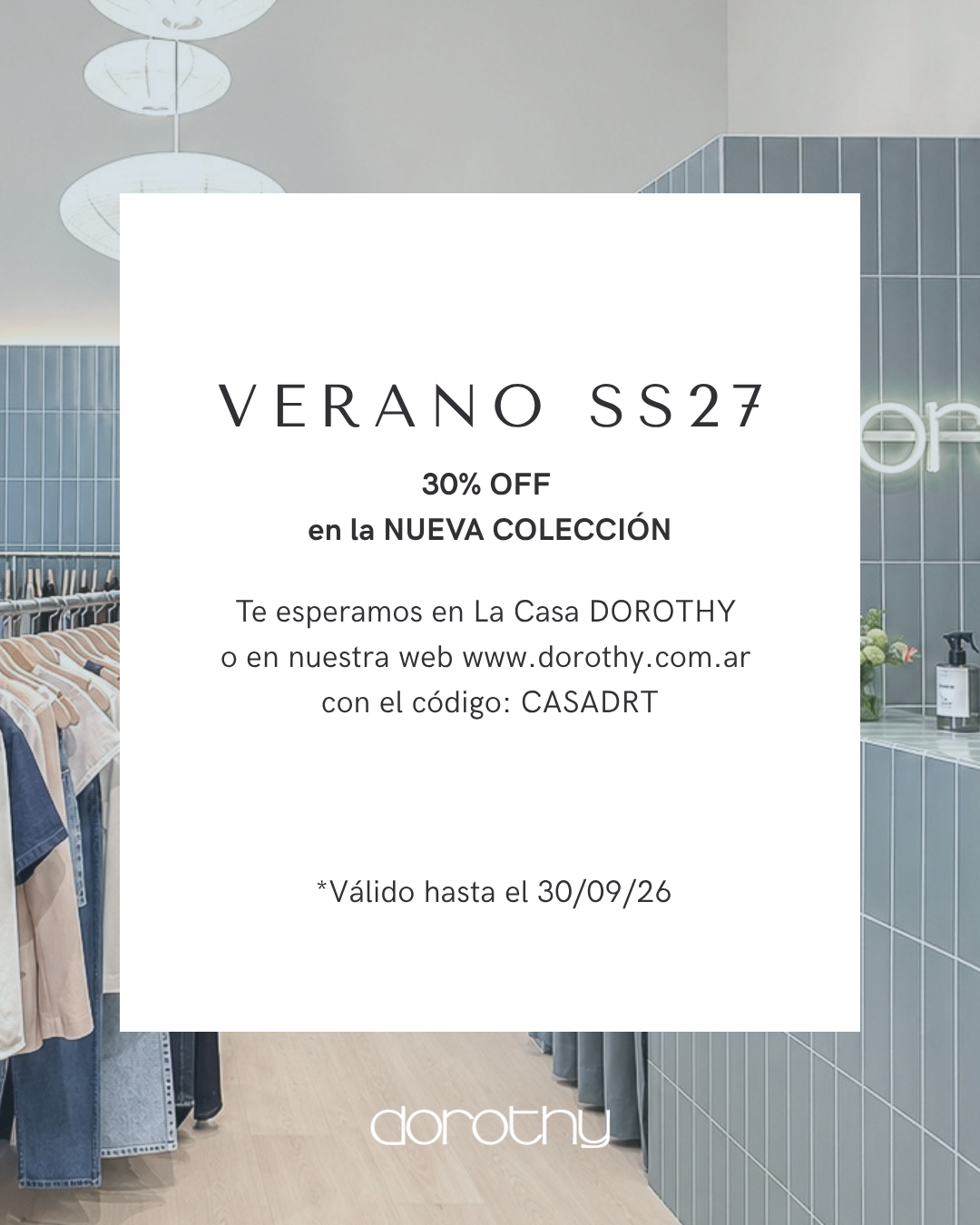 Descuento DOROTHY