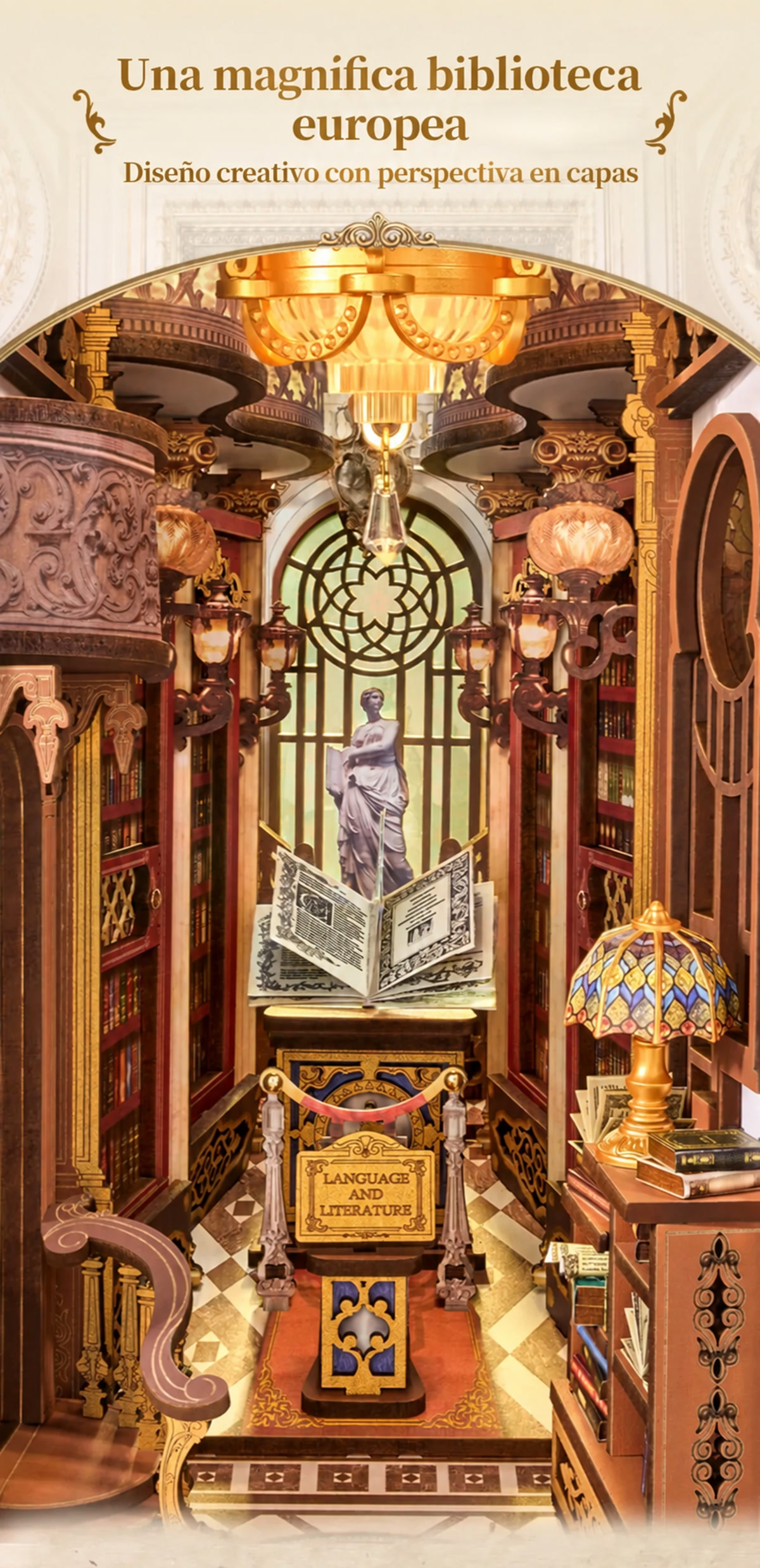 Biblioteca de las Maravillas Rolife TGB16 – biblioteca europea