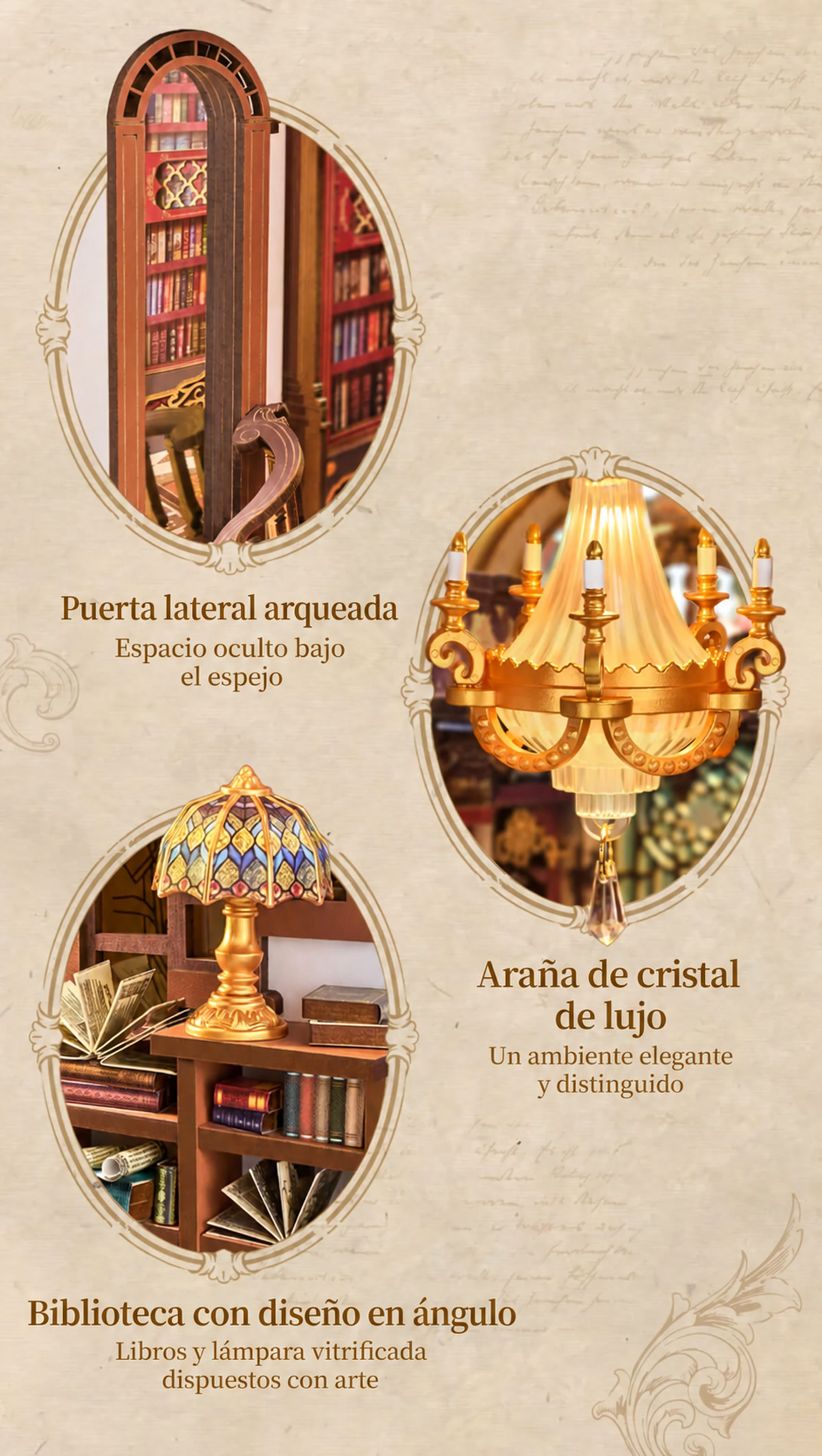 Biblioteca de las Maravillas Rolife TGB16 – detalles