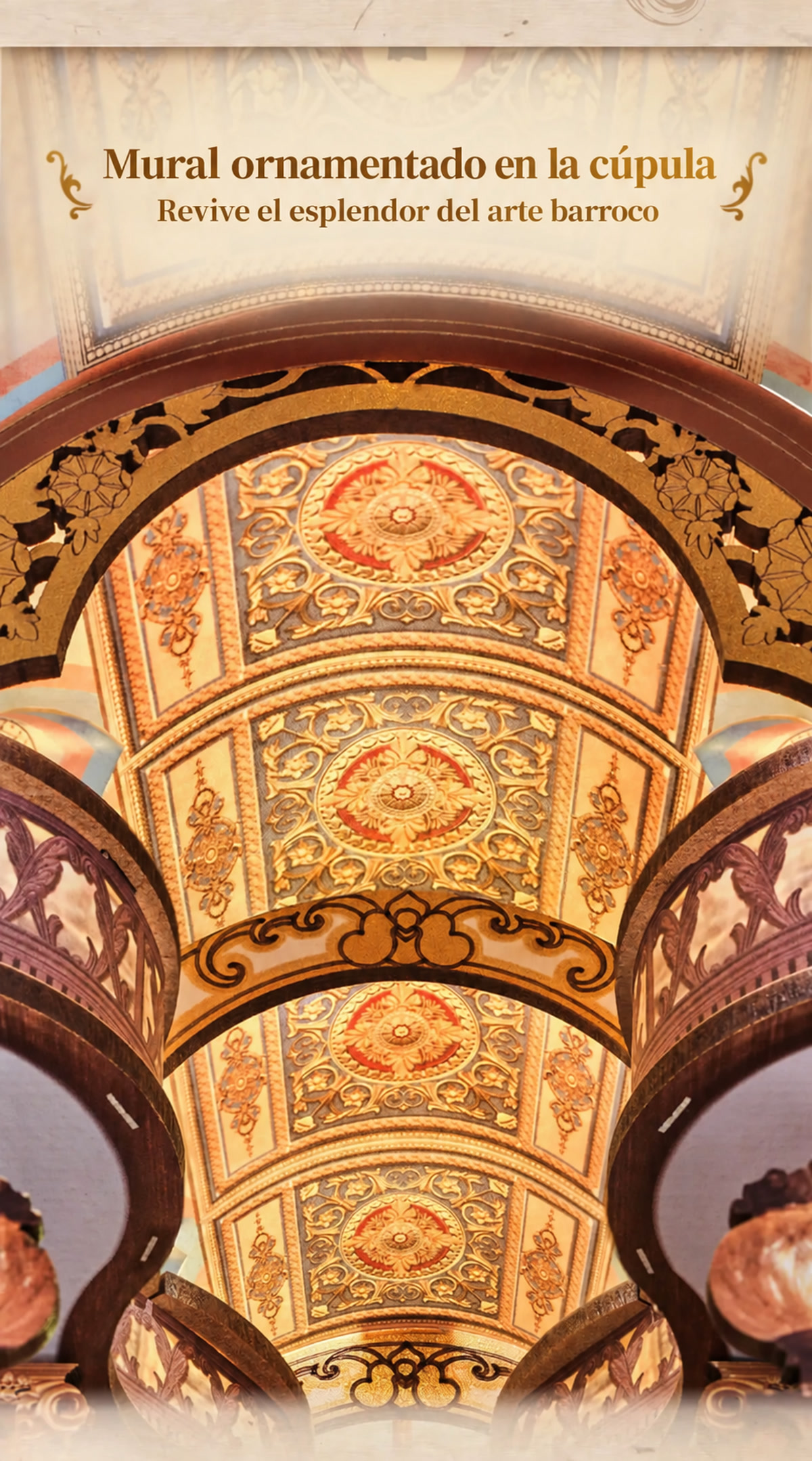 Biblioteca de las Maravillas Rolife TGB16 – cúpula ornamentada