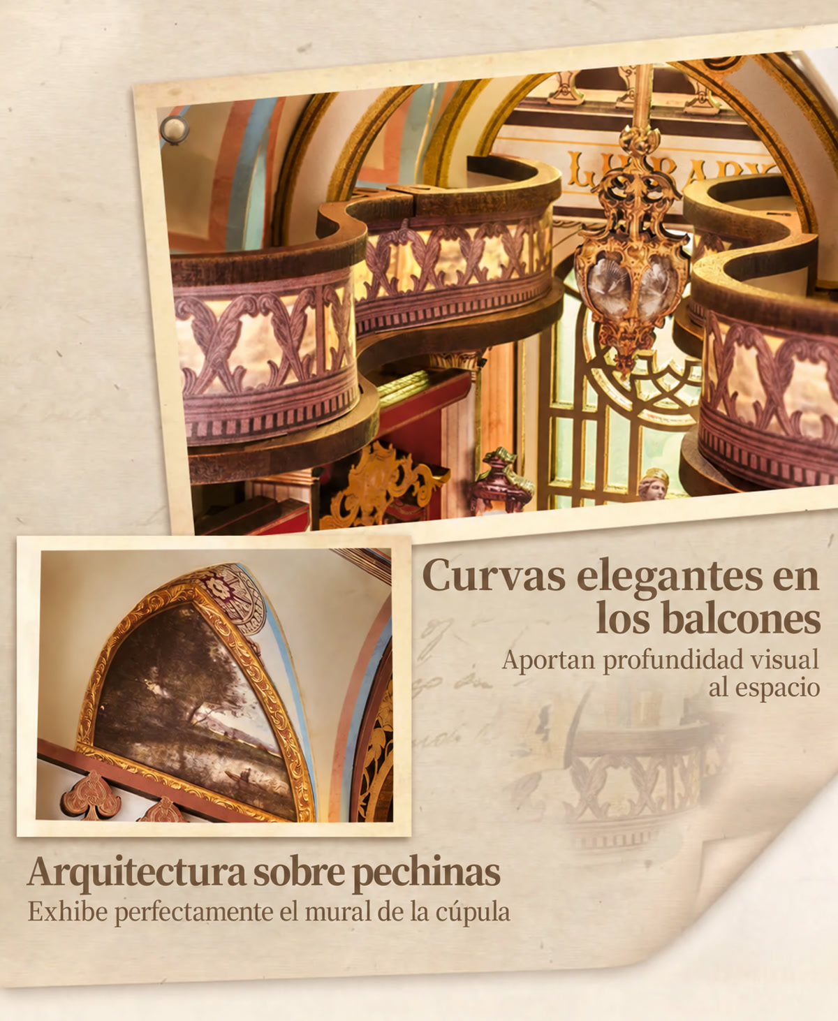 Biblioteca de las Maravillas Rolife TGB16 – balcones