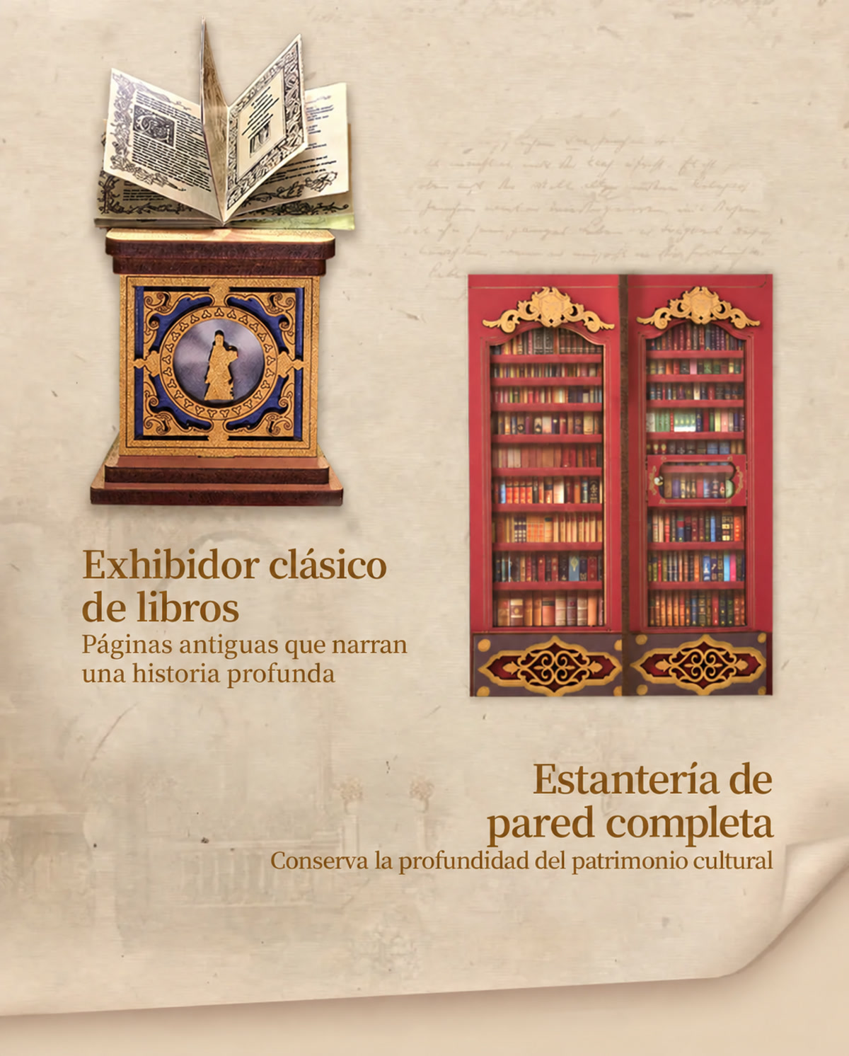 Biblioteca de las Maravillas Rolife TGB16 – estanterías
