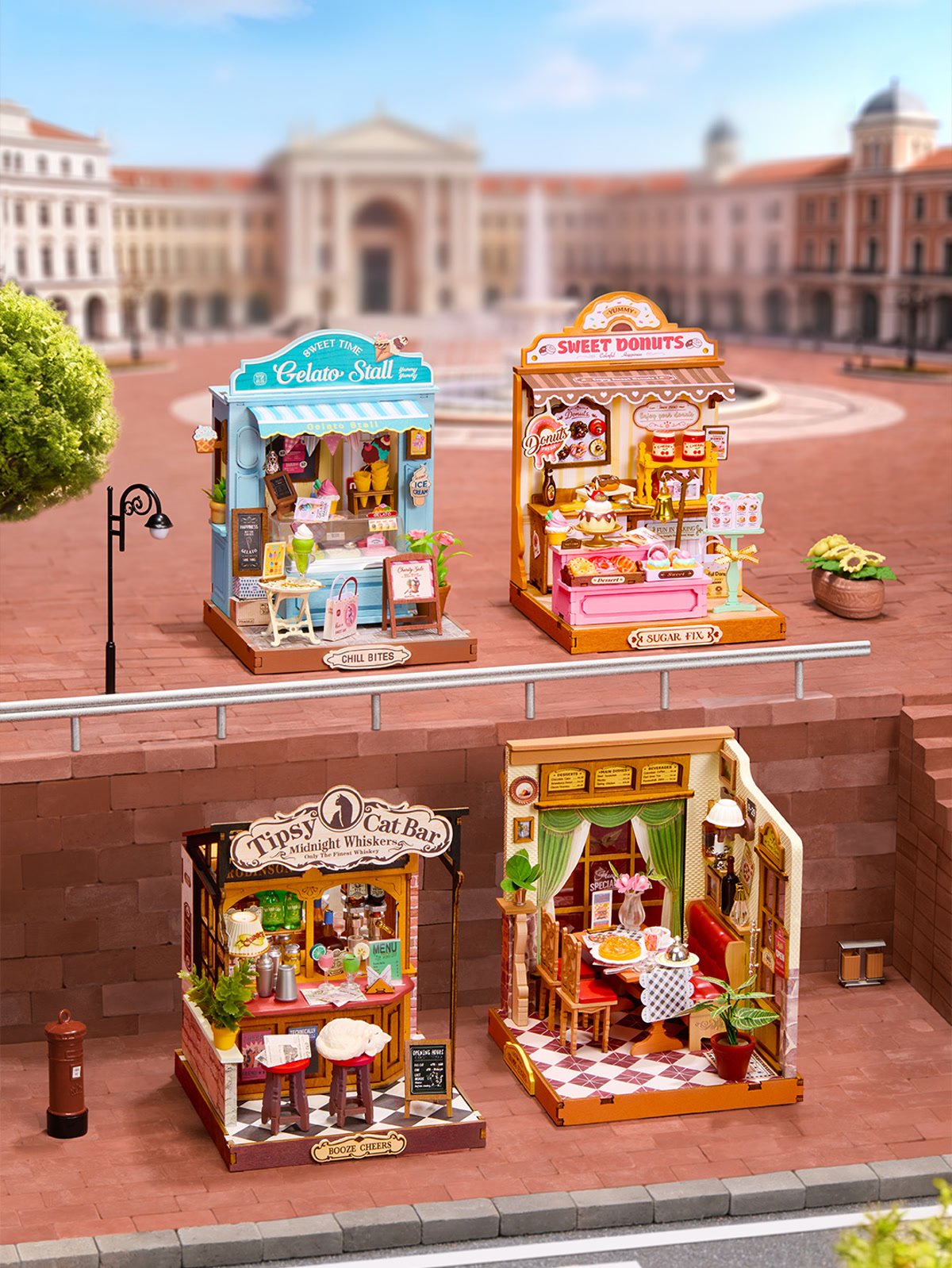 Tipsy Cat Bar Rolife DS054 &ndash; colecci&oacute;n completa