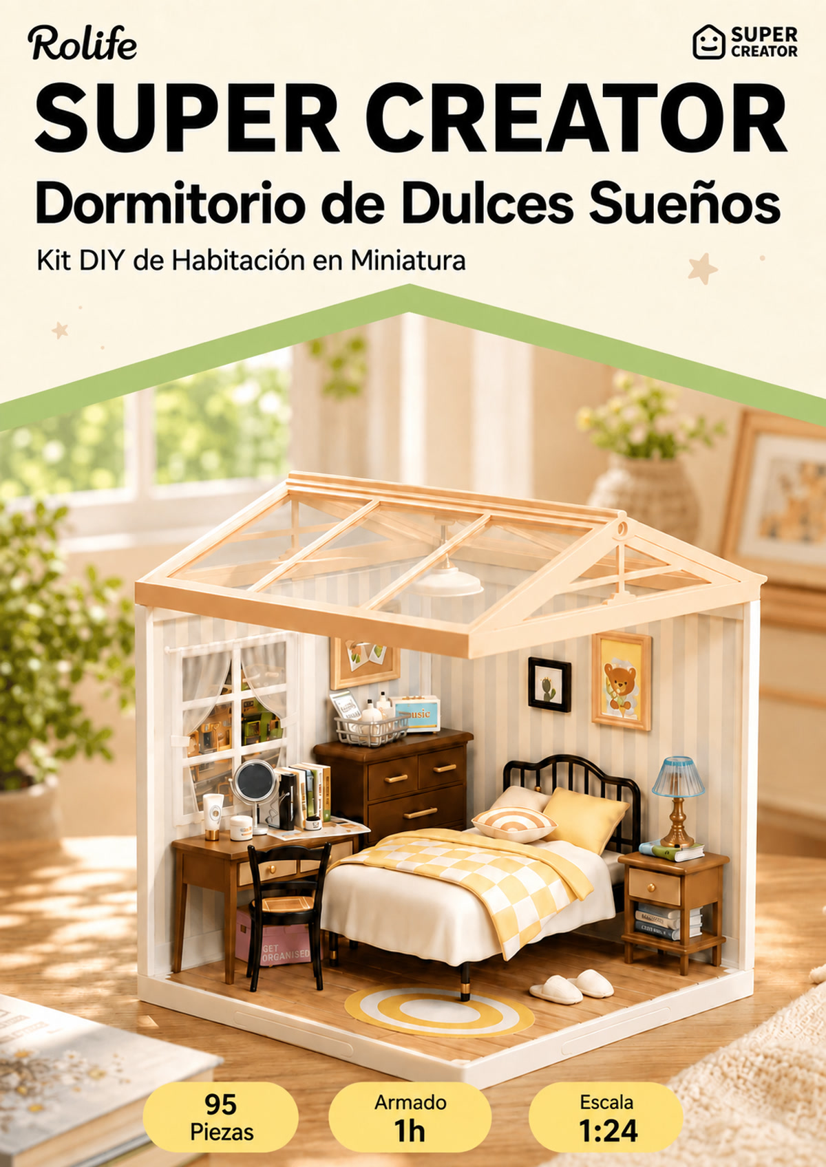 Dormitorio de Dulces Sue&ntilde;os Rolife DW009 &ndash; especificaciones