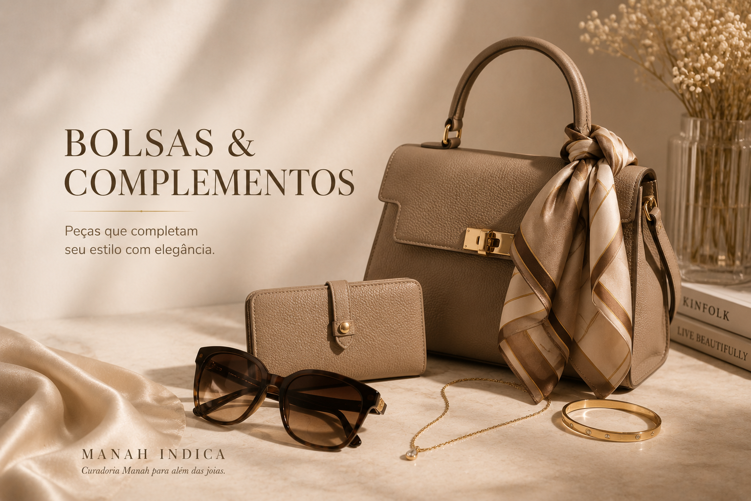 Bolsas e Complementos - Manah Indica