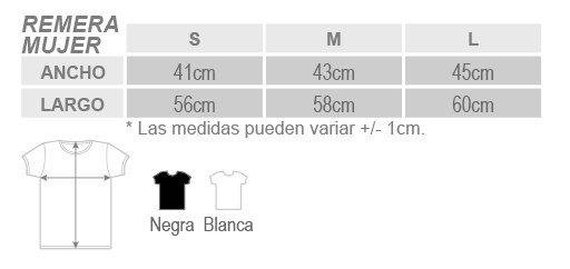 Talle Mujer