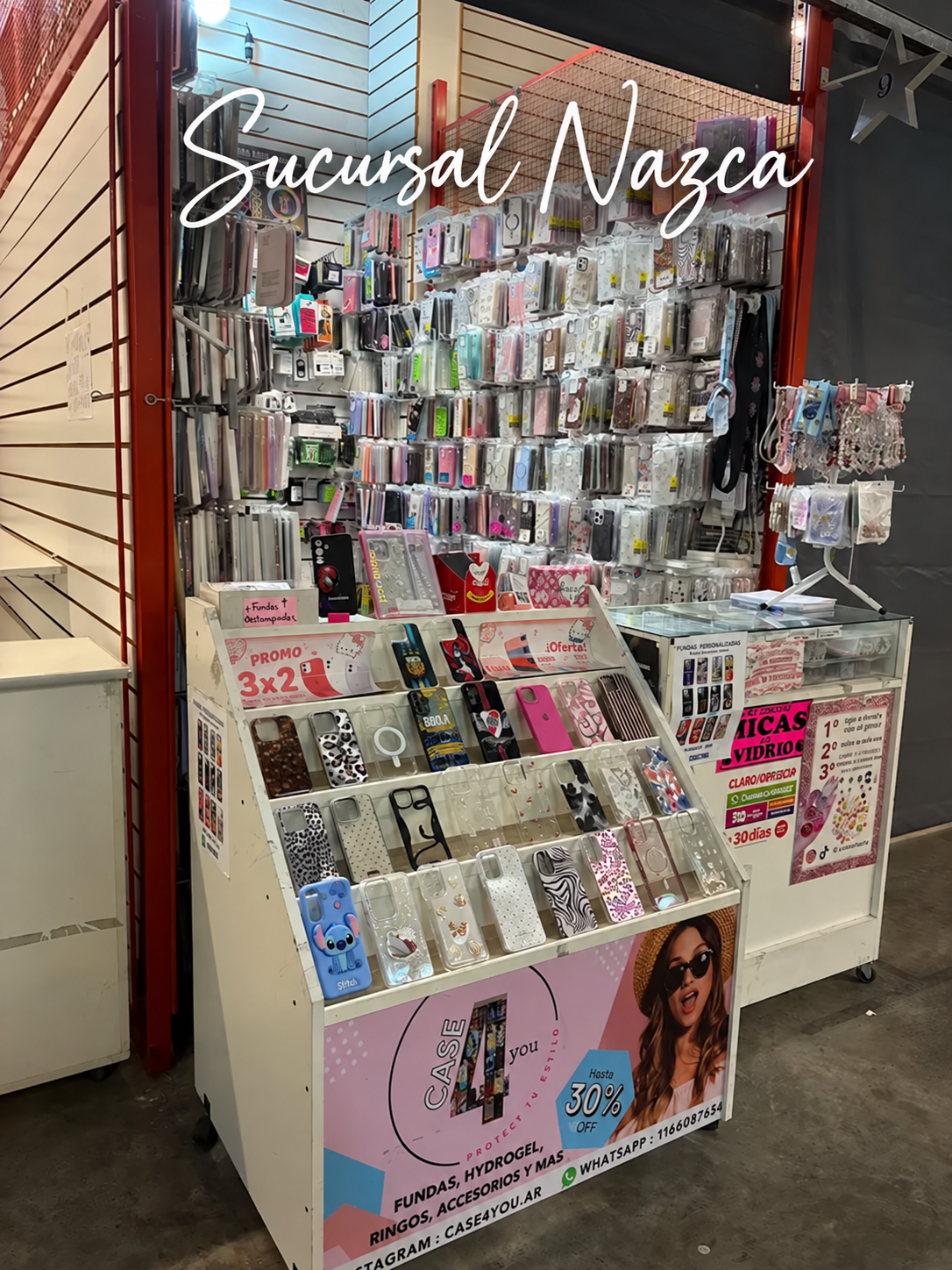 Sucursal Case4you en Av. Nazca 60, local 9, planta alta