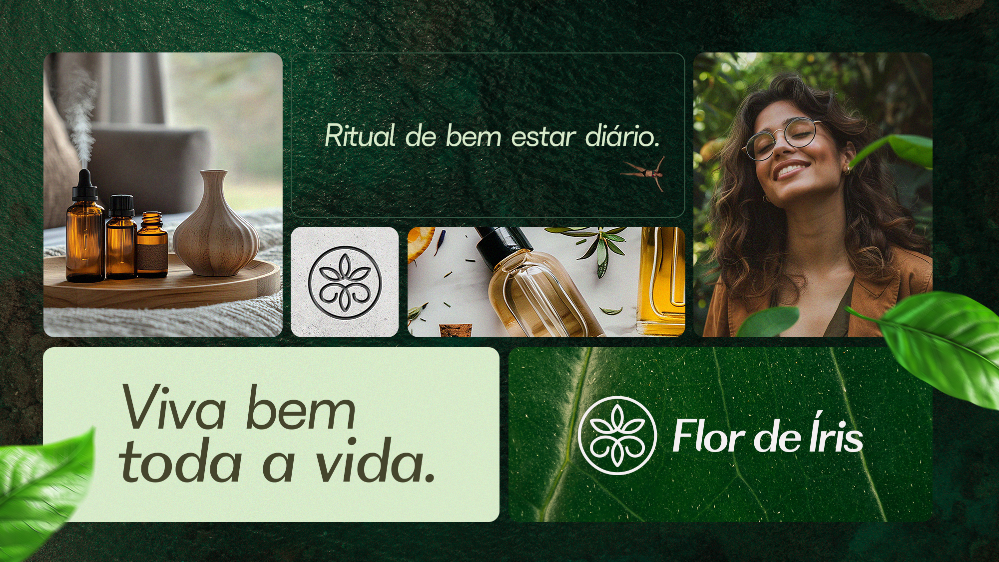 ritual de bem estar diário Flor de íris