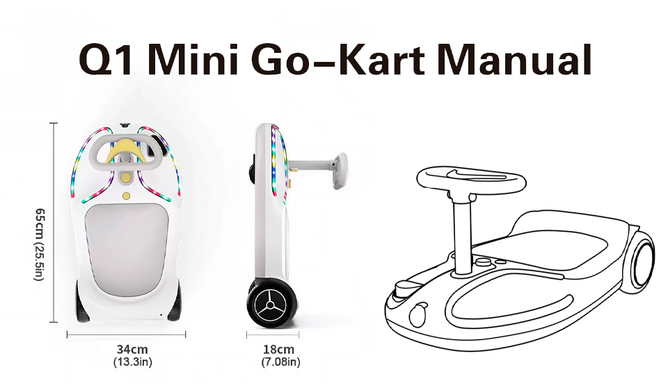 Manual Mini Go-Kart LD-PL06