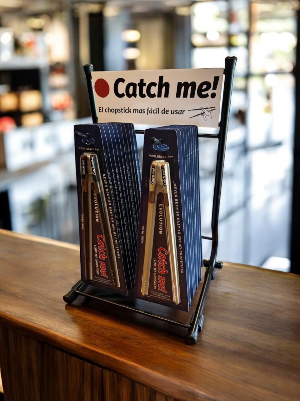 Exhibidor mayorista de chopsticks Catch Me!