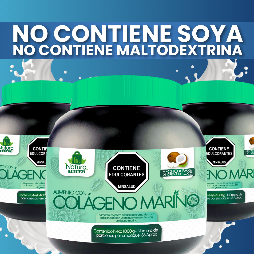 No contiene Soya, no contiene maltodextrina