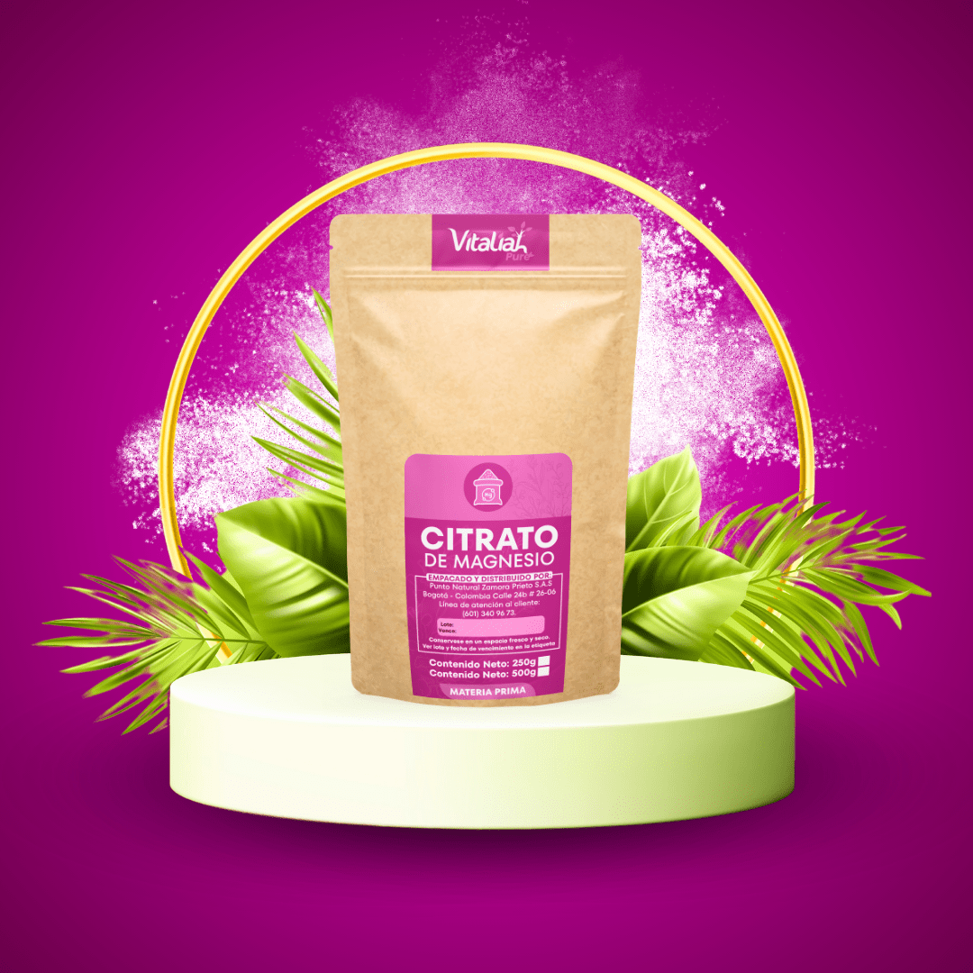Citrato de Magnesio puro 250 gramos