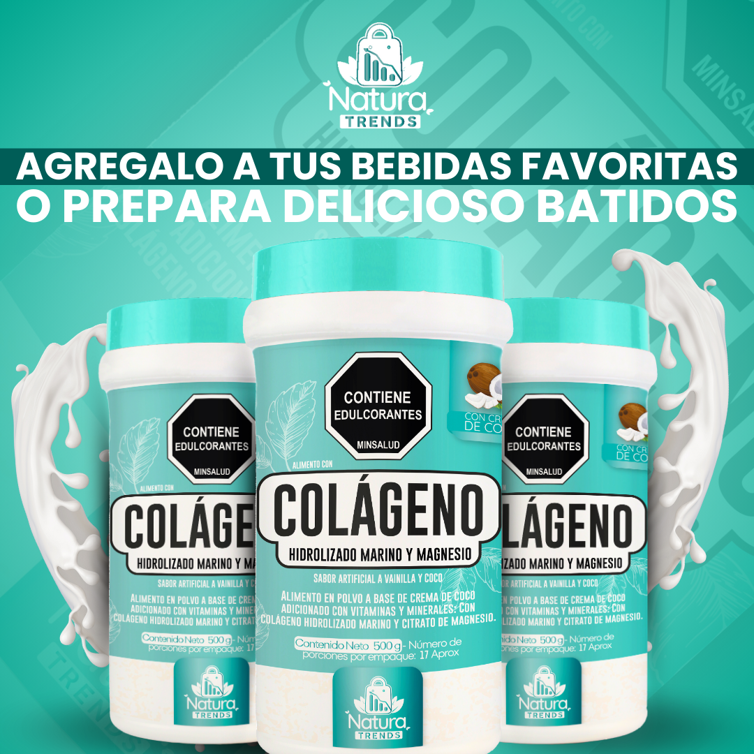 Agregalo a tus bebidas favoritas o prepara delicioso batidos