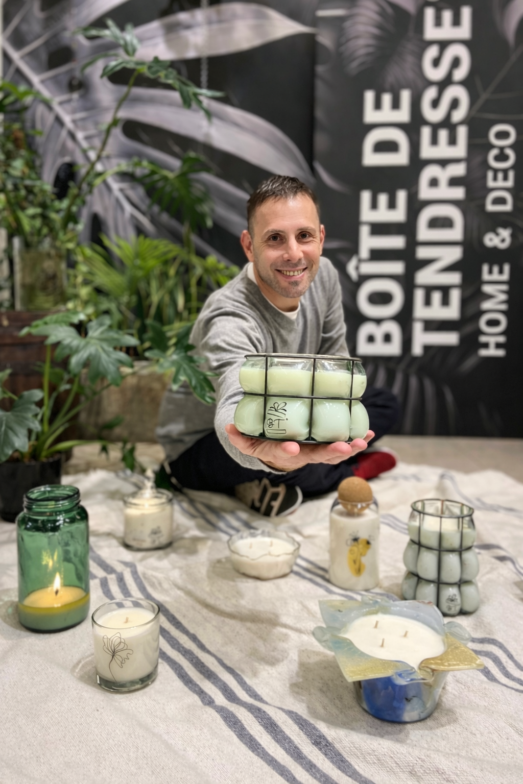 Pablo, fundador de Boîte de Tendresse