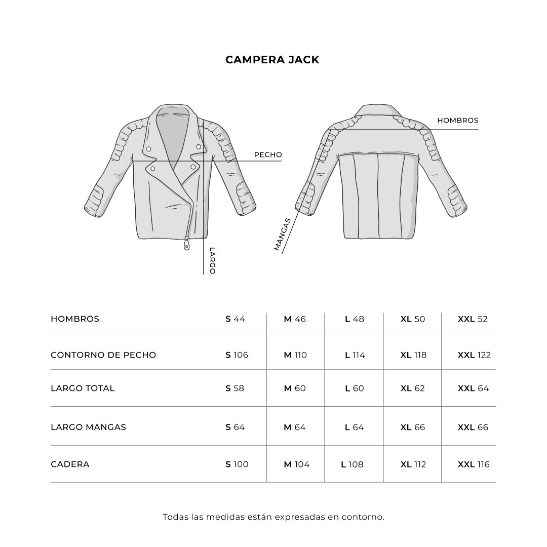 tabla de talles