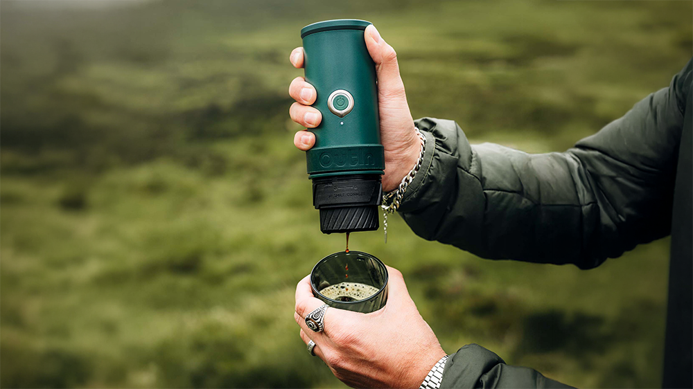 OutIn Mino cafeteira portátil de aventura