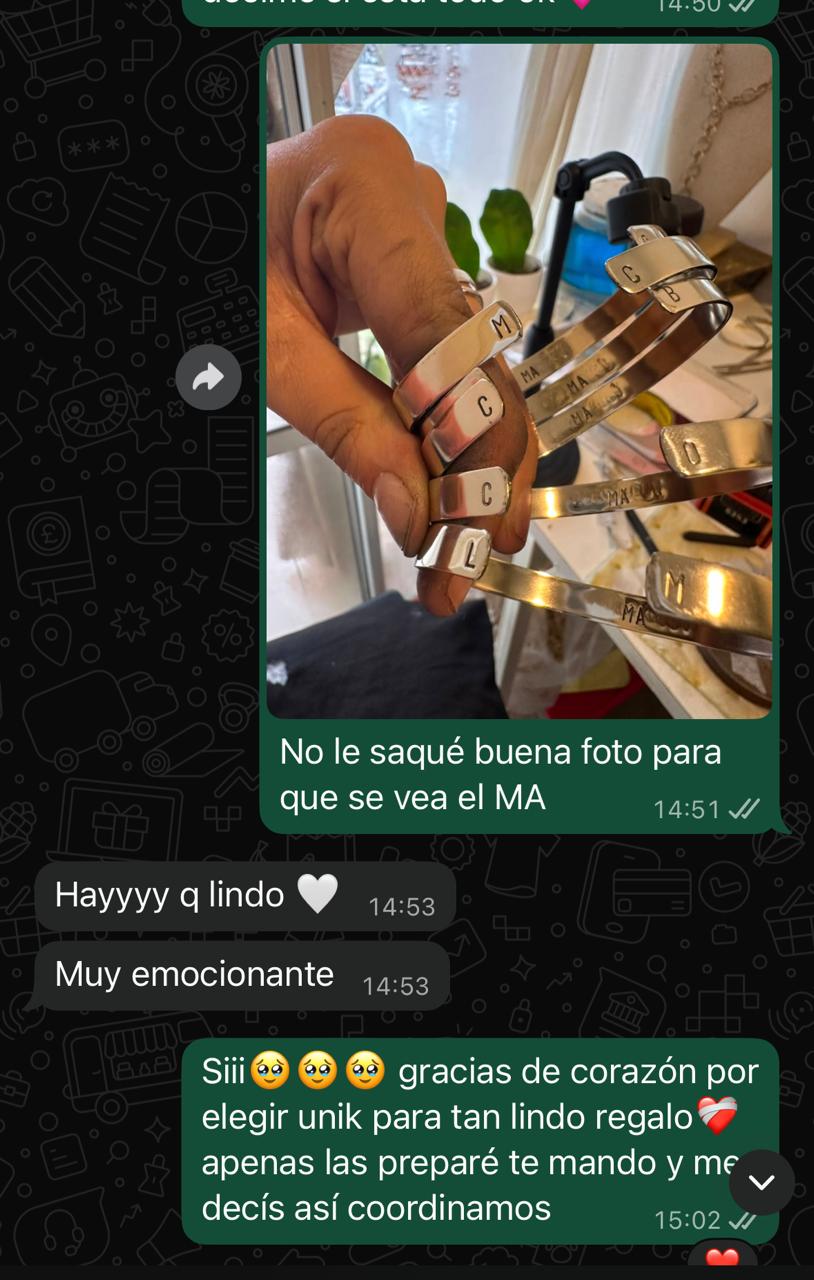 Testimonio clienta sobre pulseras virales Unik &mdash; no pueden estar tan divinas