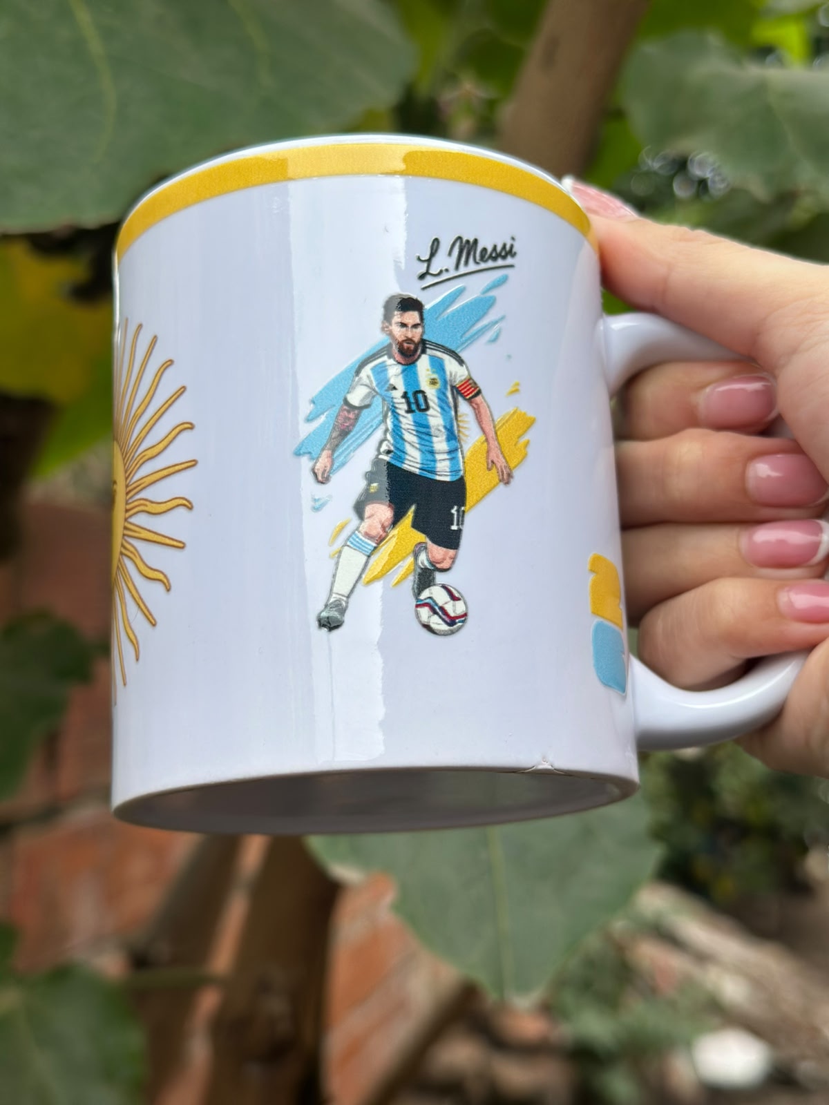 Taza Messi Sol de Mayo