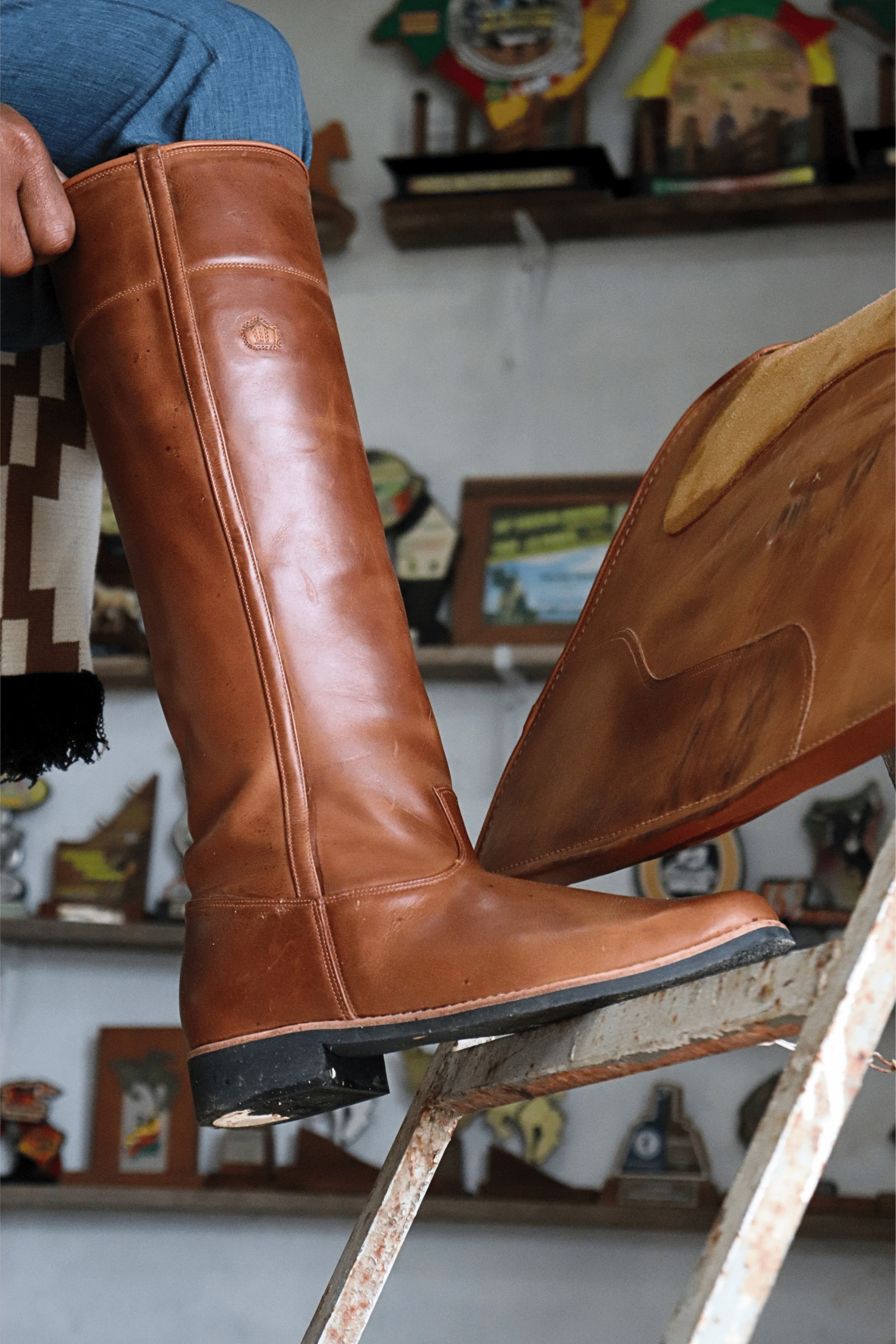 Bota de Couro