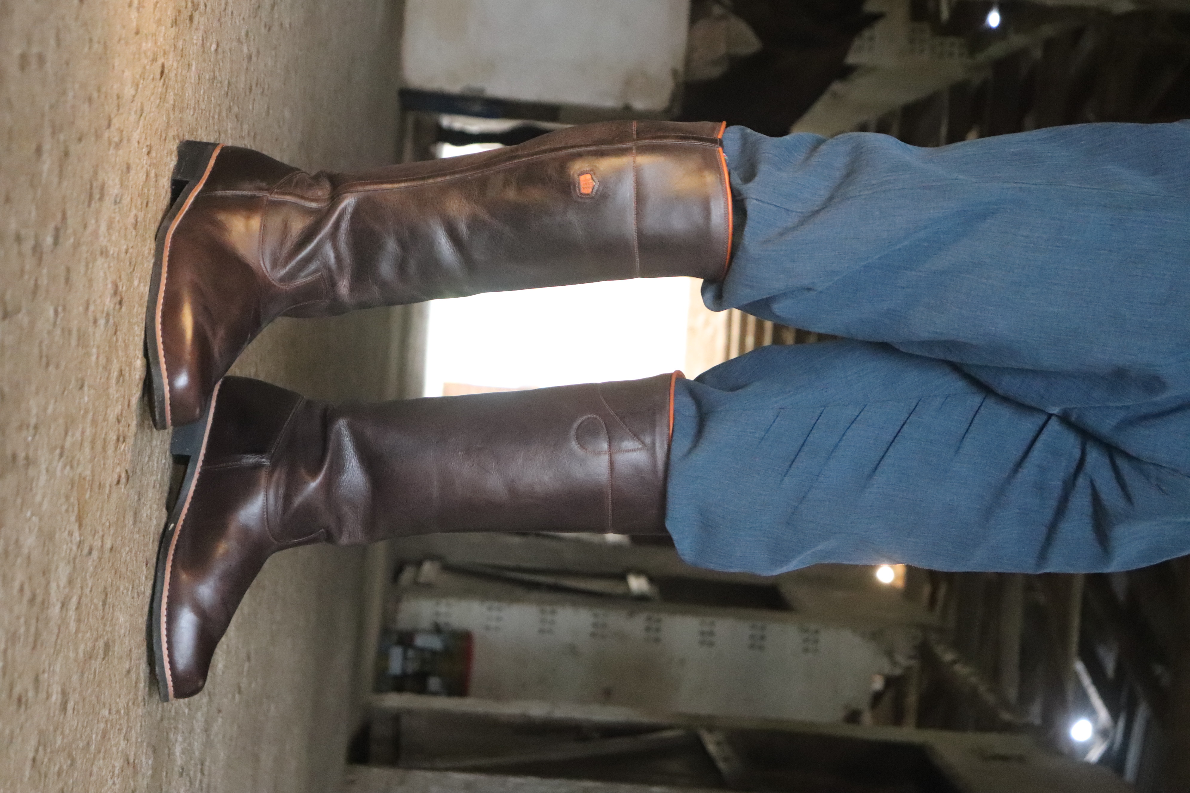 Bota de Couro