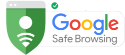Selo Google Safe Browsing
