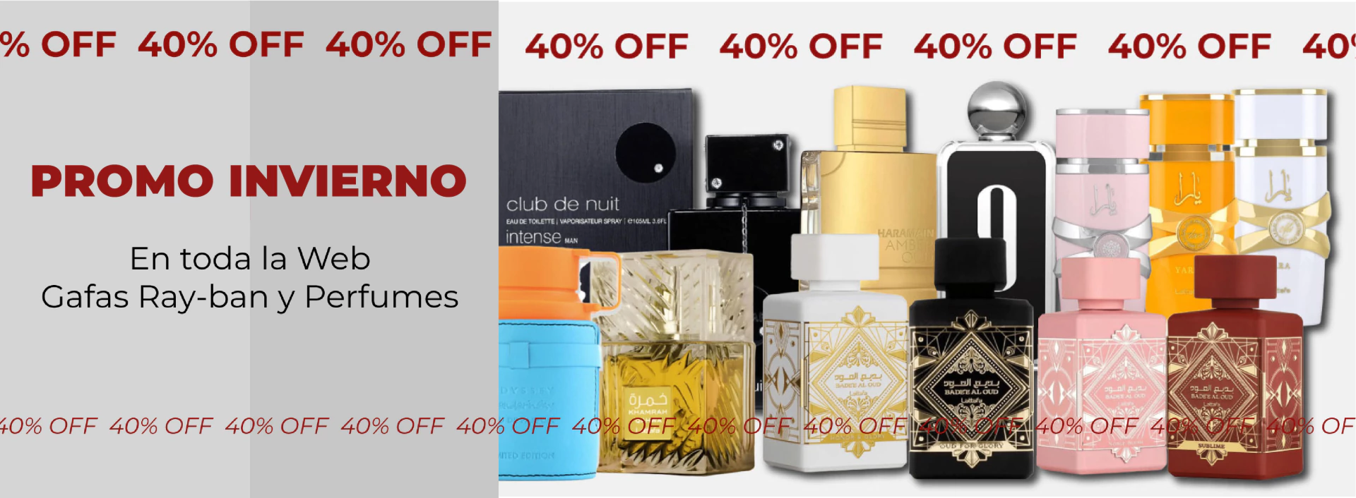 Banner de la categoría Perfumes 100% Originales
